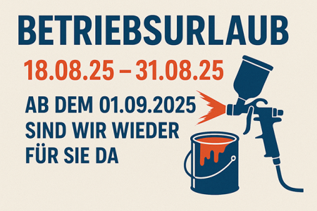 Betriebsurlaub 2025